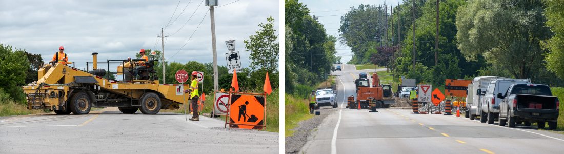 images of road construction