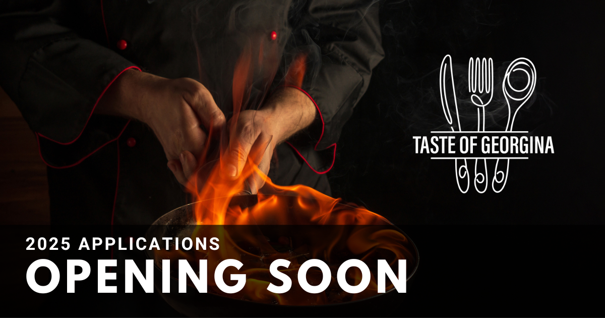 taste of georgina applications opening soon 2025