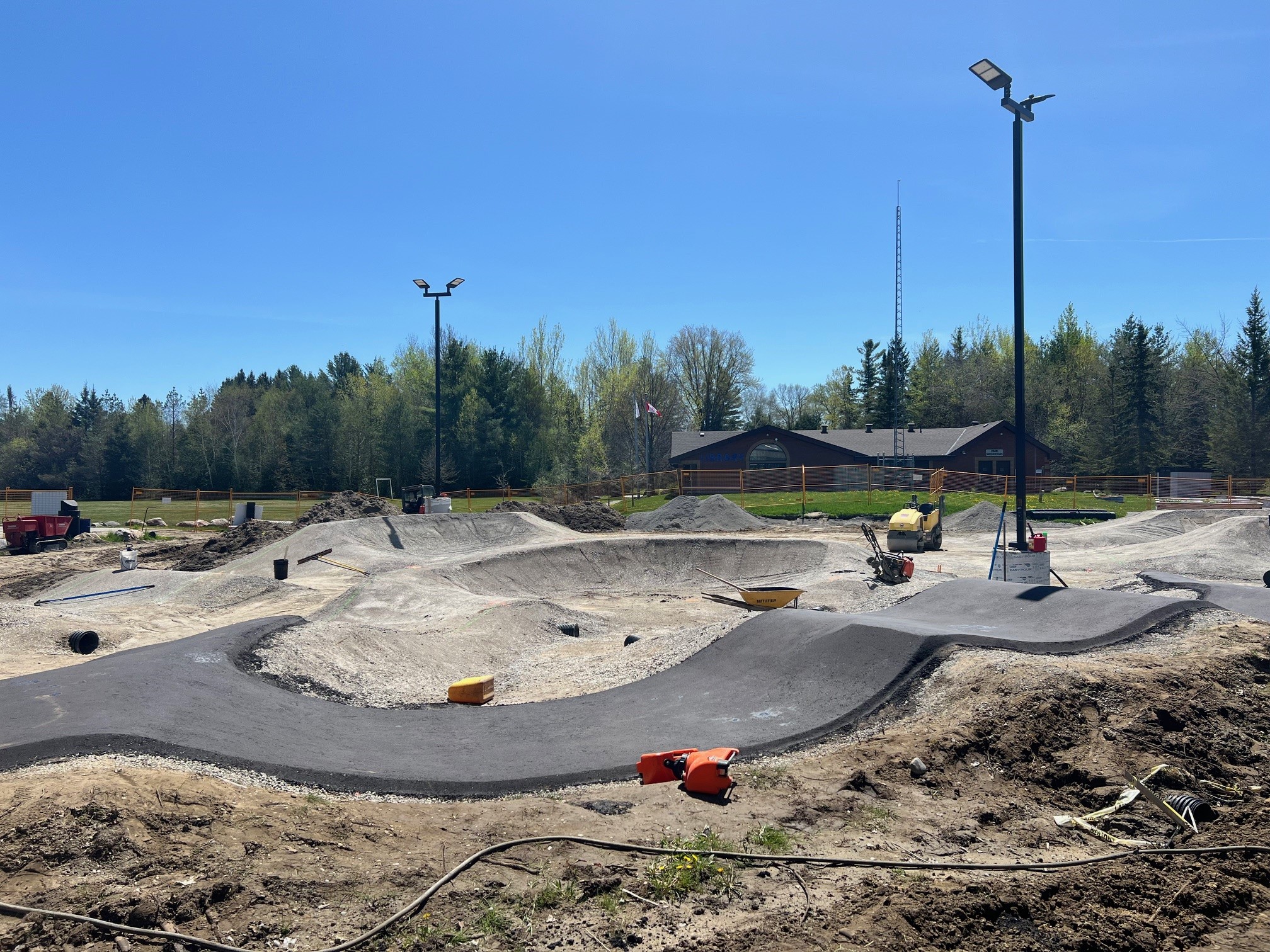 skate park under construction