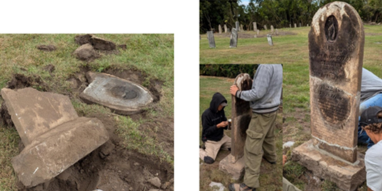 Tombstone repairs