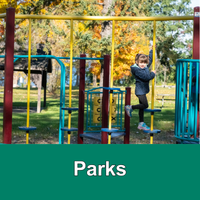 child playing on a playground