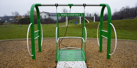 wheelchair swing