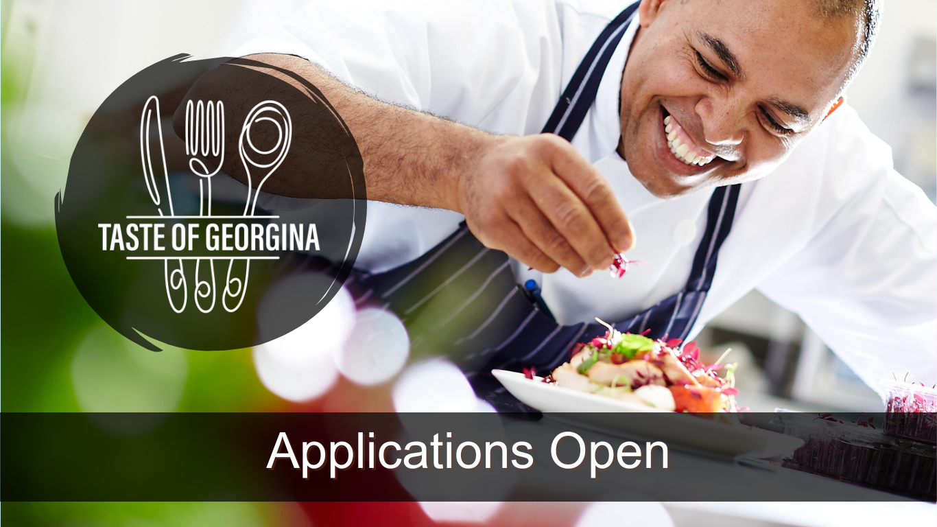 taste of georgina prix fixe event applications open 2025