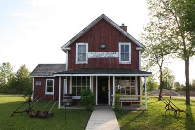 Pioneer Village red barn