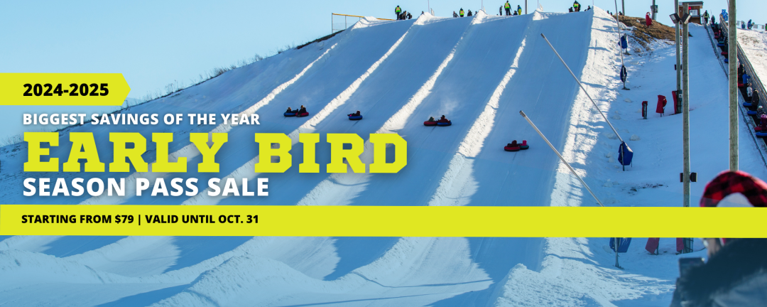 Early bird season pass for 2024 and 2025 season